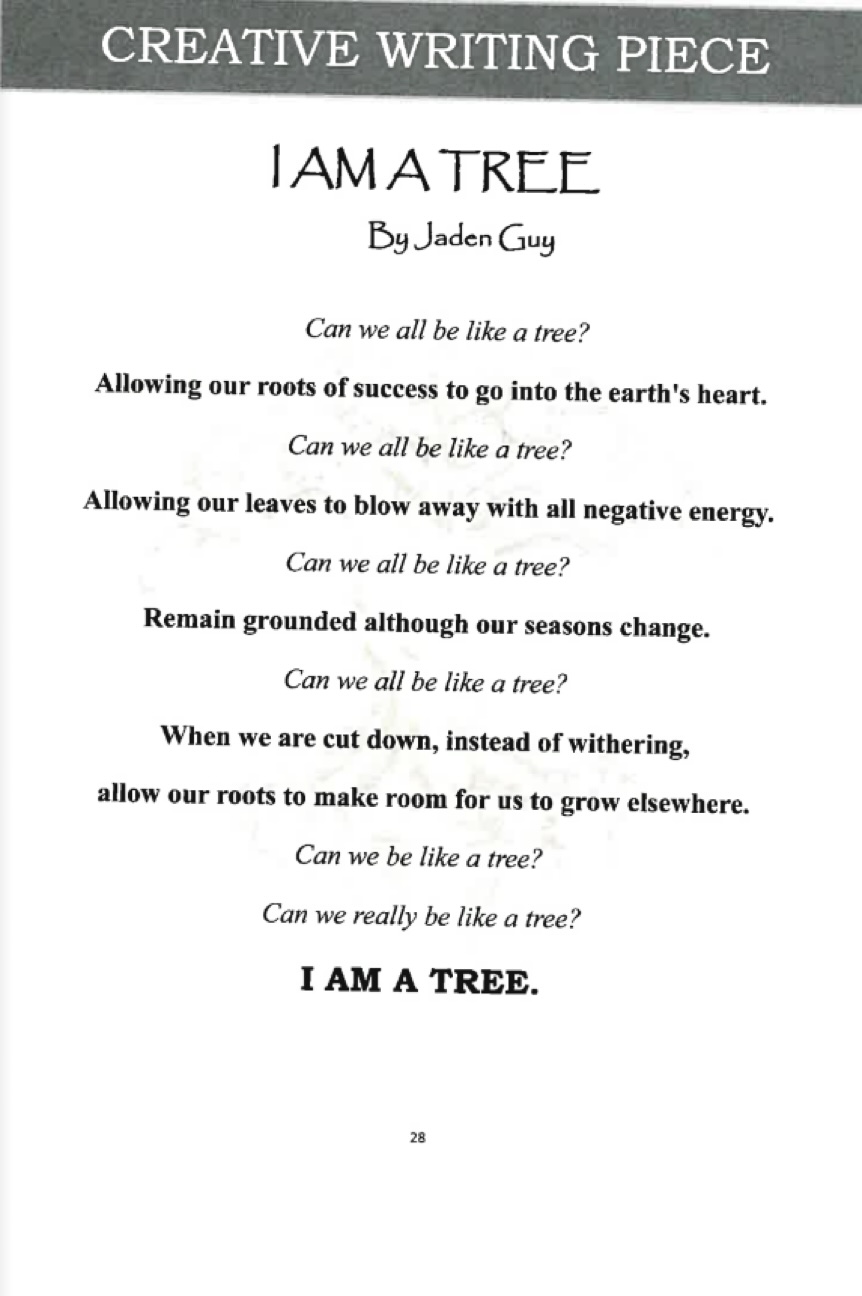 I Am A Tree by Jaden Guy