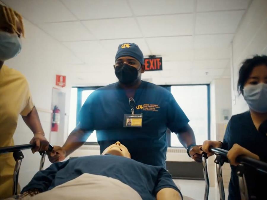 Drexel nursing students