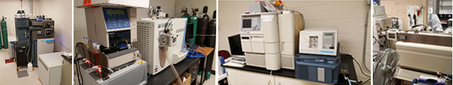 Liquid chromatography mass spectrometry setups in the New College Building
