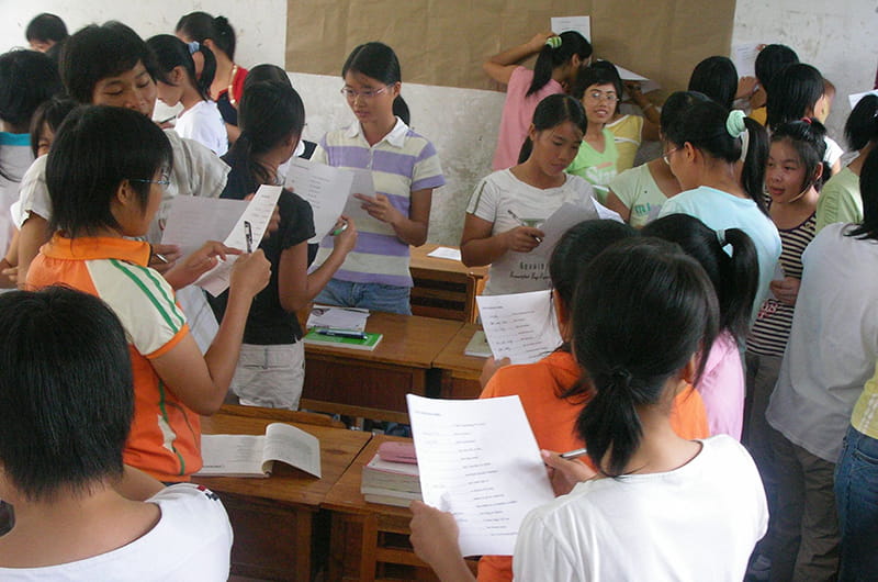 Chinese classroom