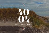 40 under 40 promo for class of 2017