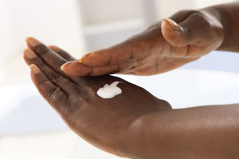 African American hands
