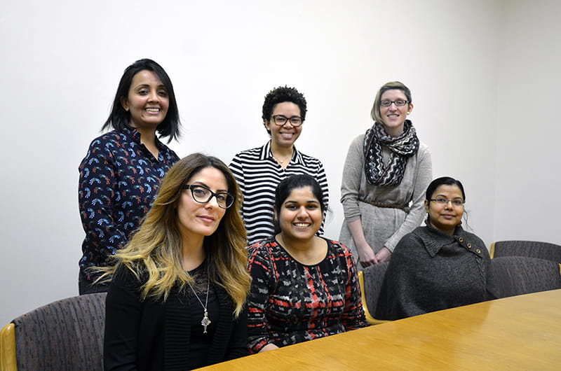 Drexel Postdoctoral Association board members.