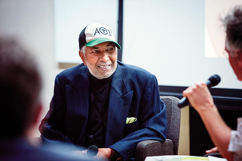 The event featured a Q&A between Jefferson and Philadelphia Inquirer music critic Dan DeLuca, who had previously interviewed Joe Jefferson about the release, and sat with a copy of the vinyl record on his lap throughout the discussion.