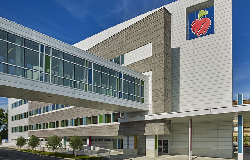 Exterior of St. Christopher's Hospital for Children