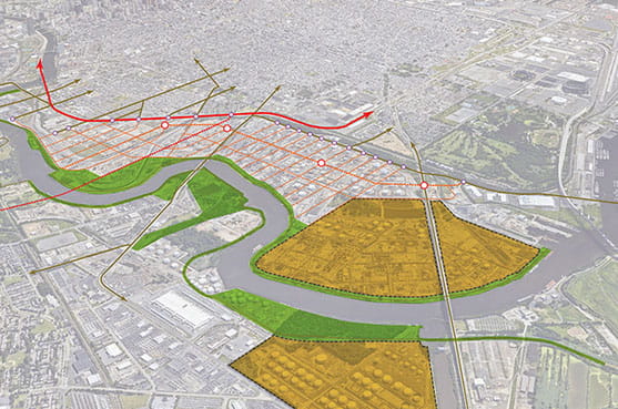 PES refinery site