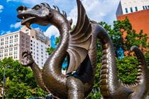 Mario the Magnificent statue. Photo credit: Jeff Fusco. 