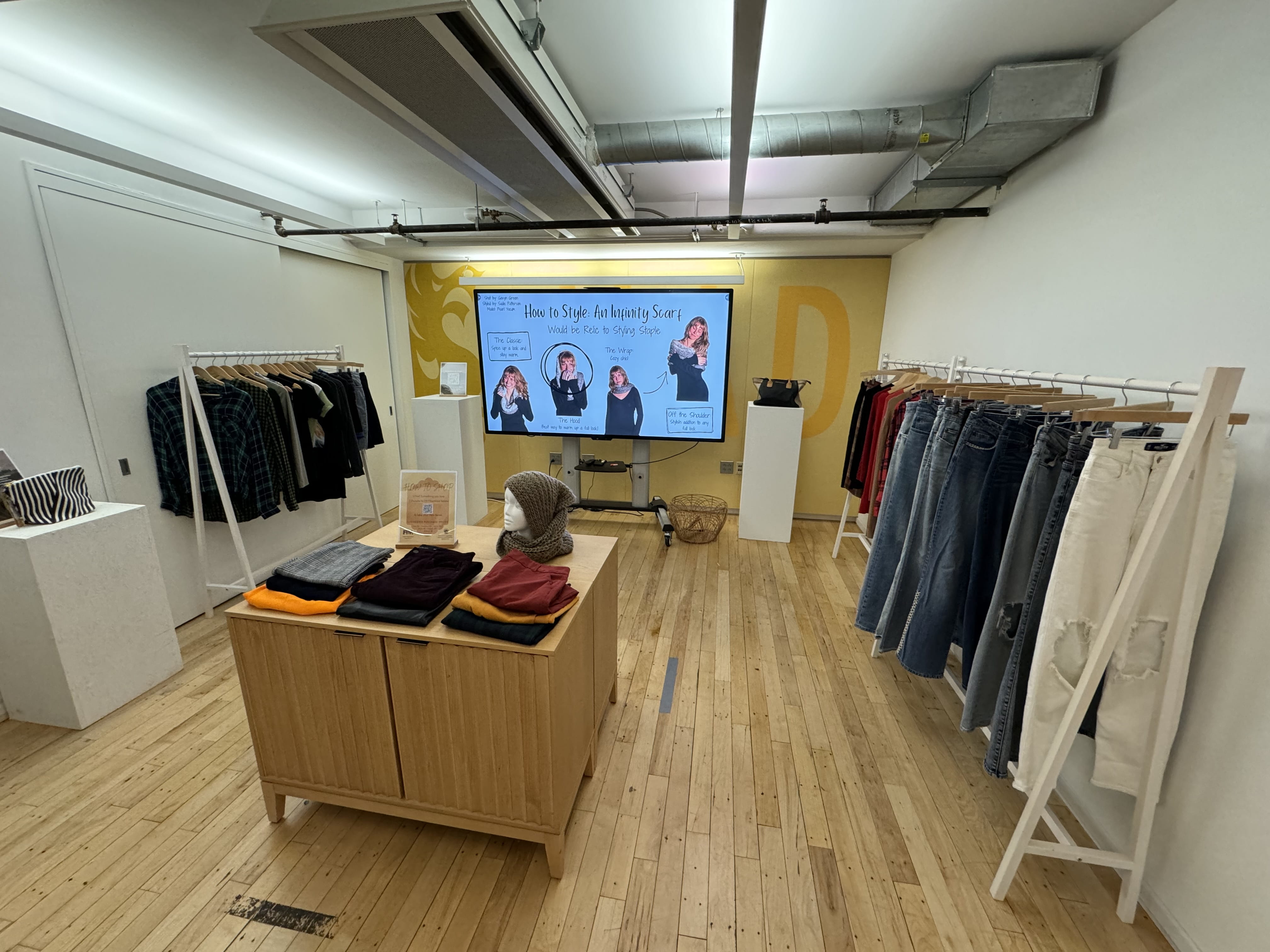 Wide view of Reworn