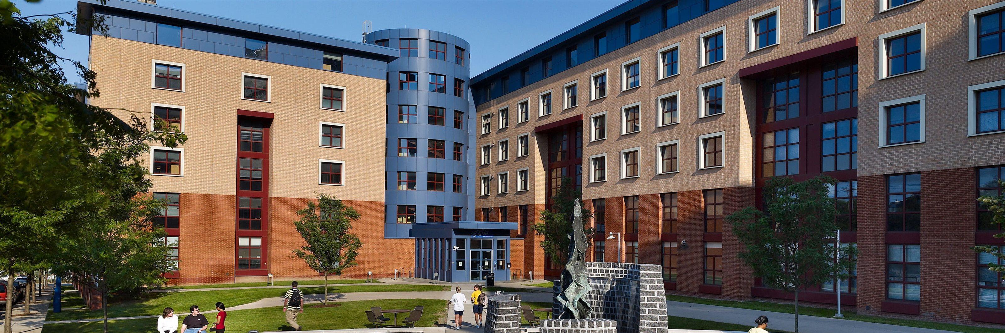 residential halls northern exterior