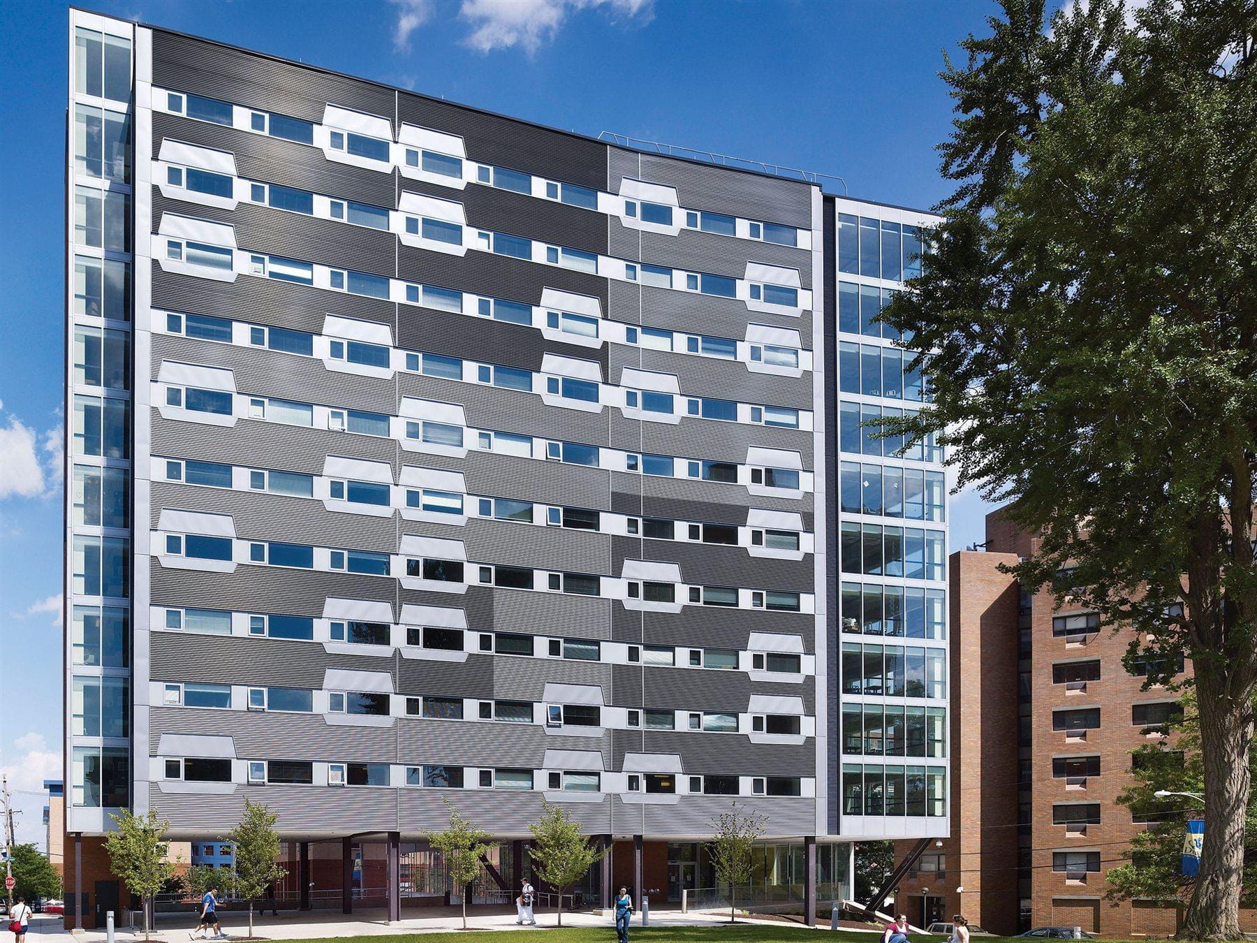 Race Street dorms exterior