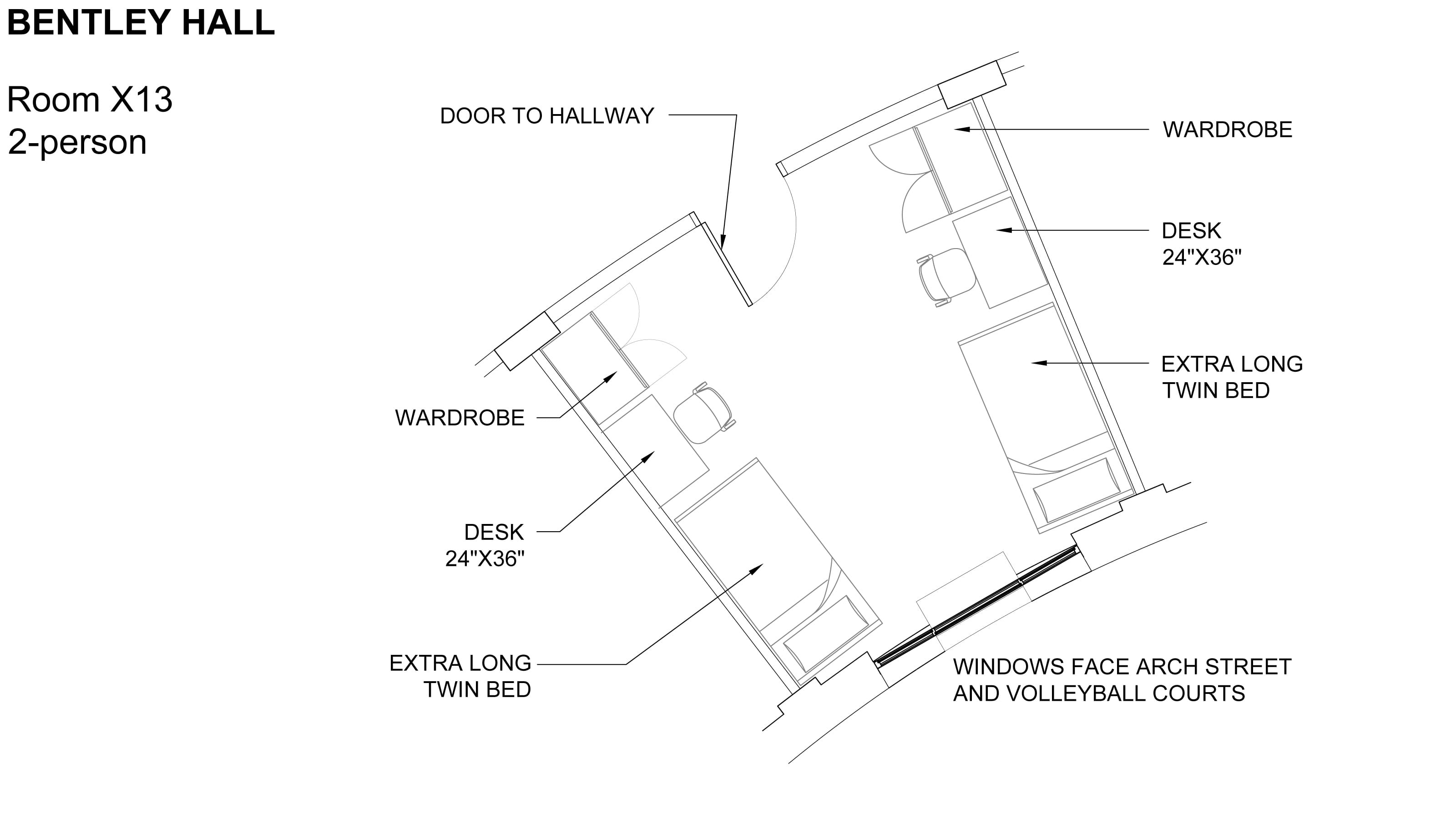 宾利大厅 Room Floor Plan