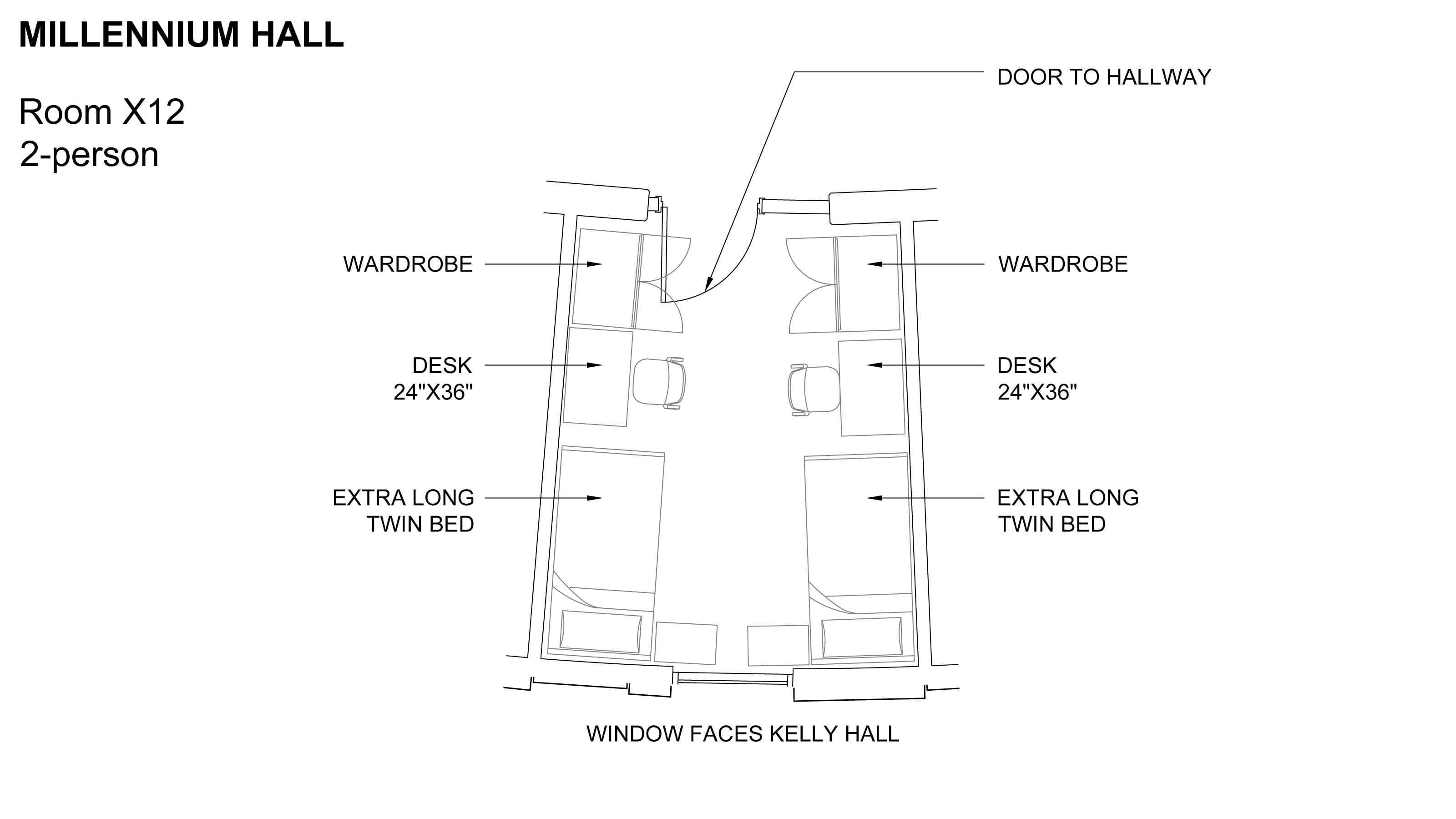 年大厅 Room Floor Plan
