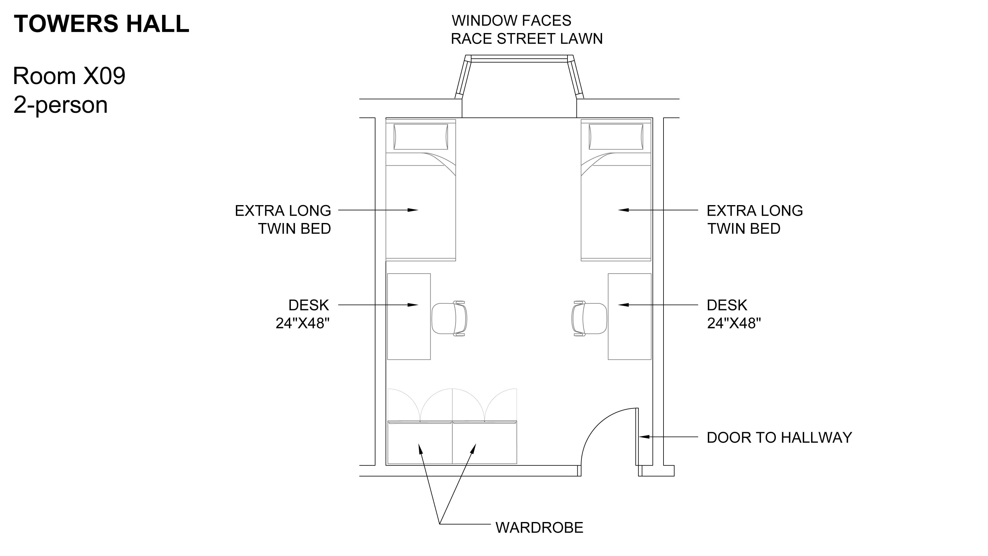 塔大厅 Room Floor Plan