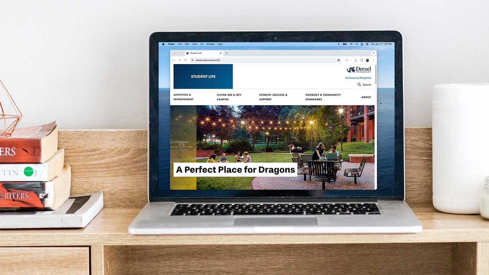 Drexels Student Life website