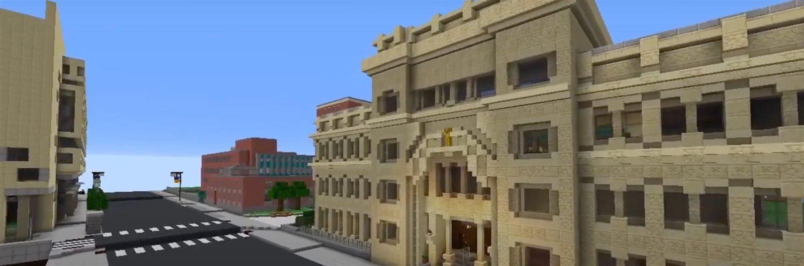 Main Building in Minecraft