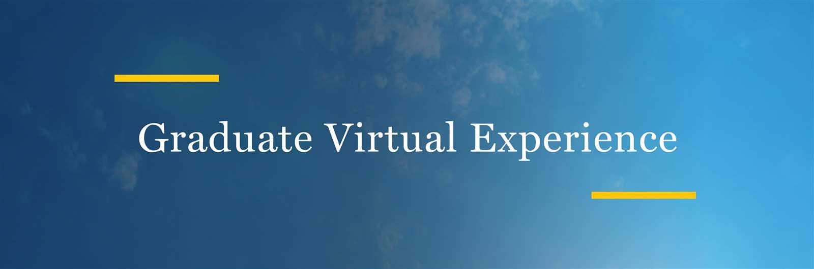 grad virtual experience graphic