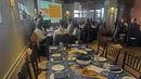 Roger Kurtz, PhD, professor of English and head of the Department of English and Philosophy, spoke at the Nov. 21 luncheon for students, faculty and deans from the College of Nursing and 健康的职业 and the College of Arts and Sciences. 