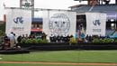 Speakers on stage at Drexel's 2023 Commencement