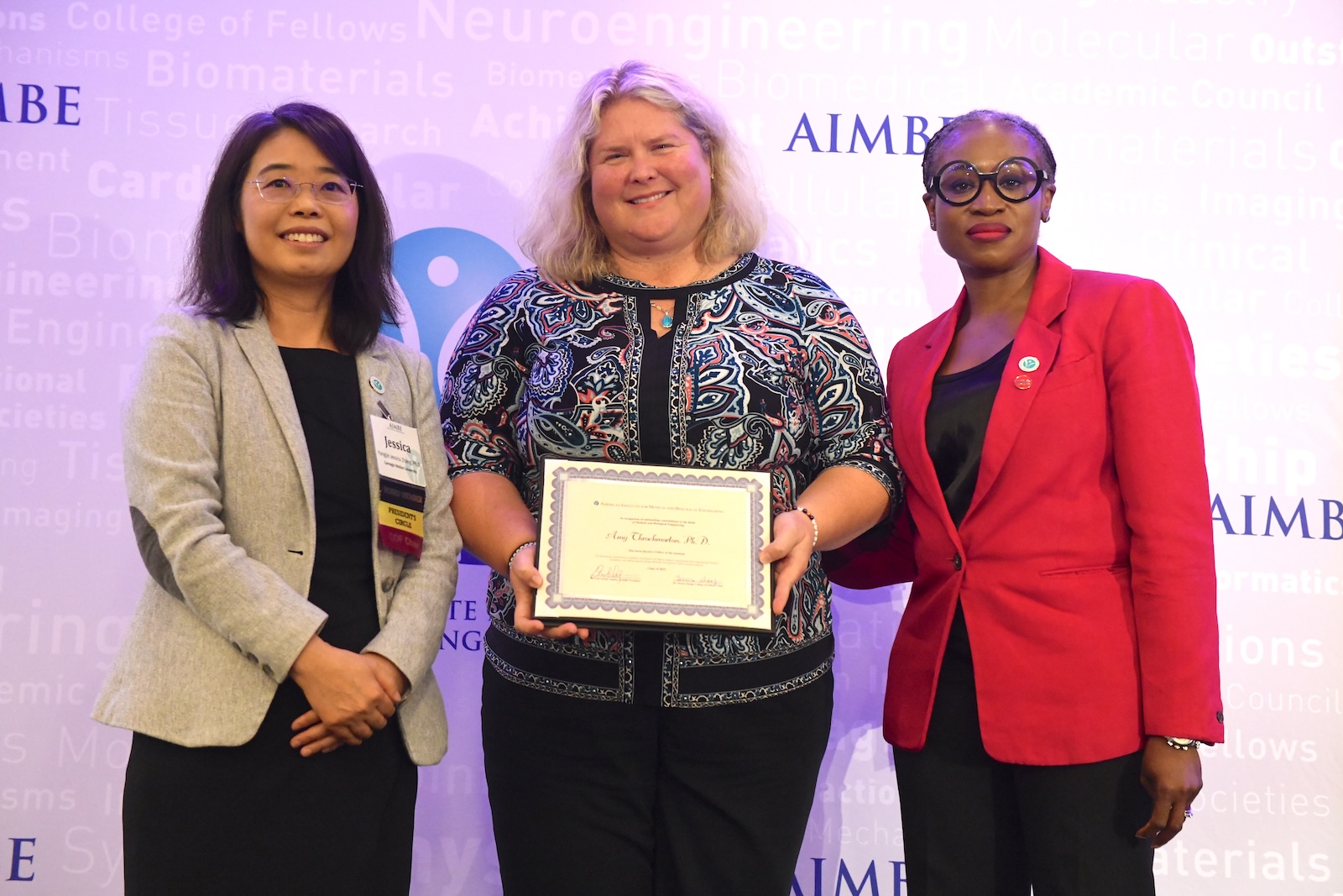 Amy Throckmorton_AIMBE induction