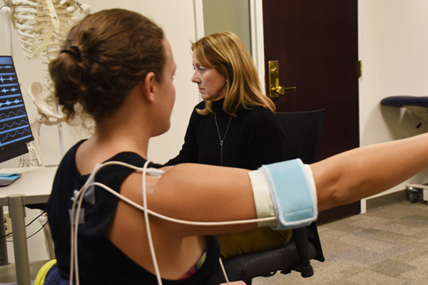 Margaret Finley, PT, PhD, Associate Professor in the Department of Physical Therapy and Rehabilitation Science