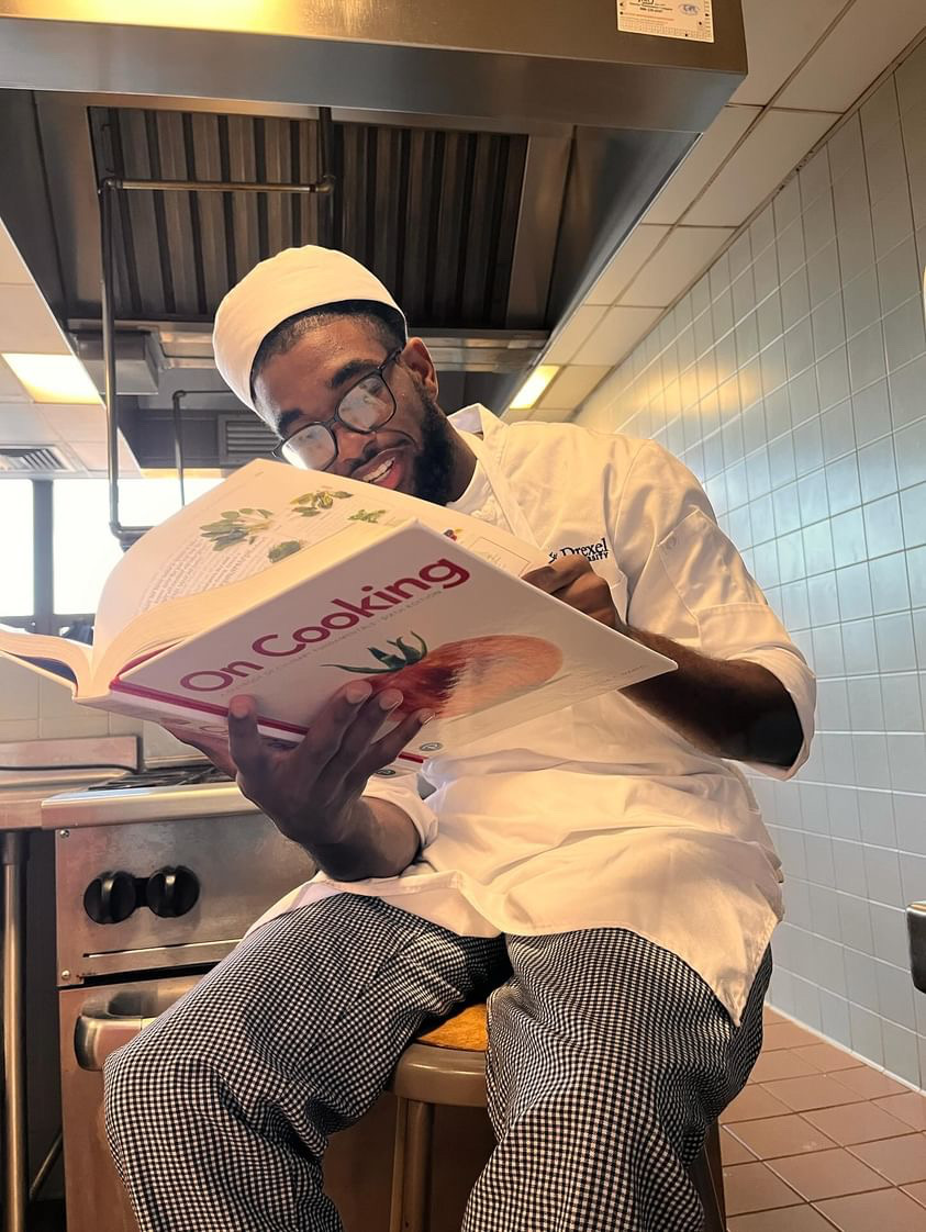 Azarhis Smith reading On Cooking