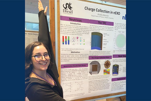 Navigating the nEXO Experiment to Understand the Nature of Neutrinos – Ariella Atencio, Physics PhD student