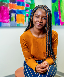 Drexel University alumna Nicole Kalitsi, BA '20, concentrated her undergraduate studies in Global Justice and Human Rights.