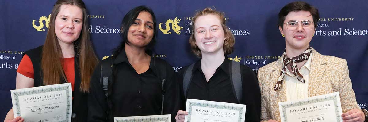 Drexel University College of Arts and Sciences Honors Day Celebration