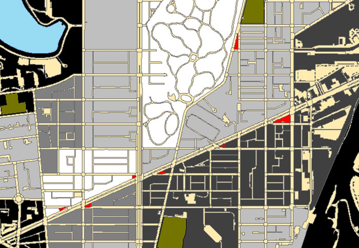 Crime Map by Drexel University Professor Rob Kane