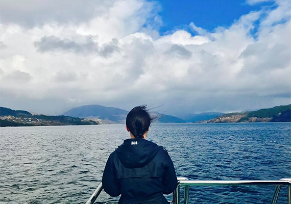Drexel Criminology and Justice Studies Student Emma Nolan in Norway