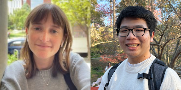 Caitlin Betson and Chan Chung