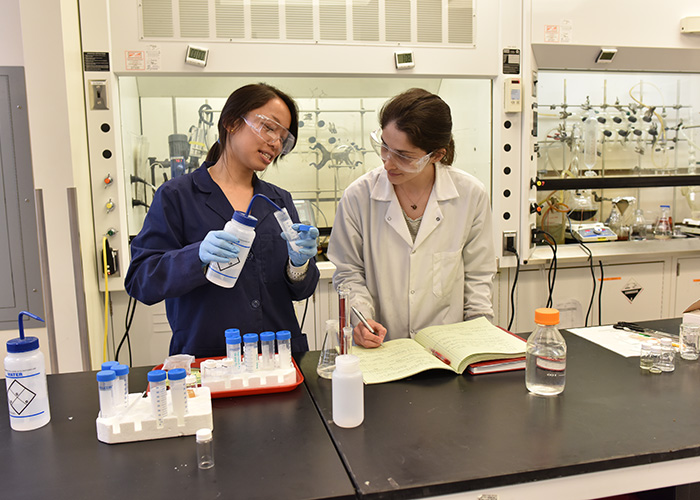Chemical Engineers are primarily concerned with process engineering: the conversion of raw materials into valuable products with application across a wide swath of industries.