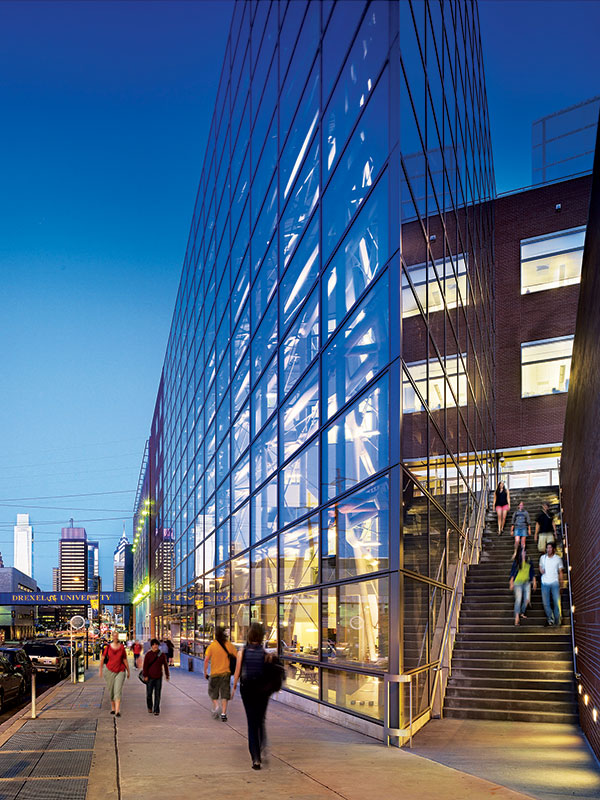 Exterior of Bossone Research Center