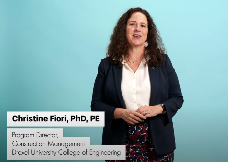 Christine Fiori, program director, explains how an MS in Construction Management prepares you to advance your construction career.
