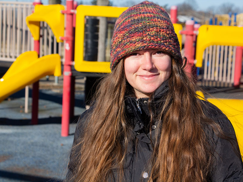Her appreciation for outdoor spaces led Taylor LaFountain to a co-op with Philadelphia Parks & Recreation.