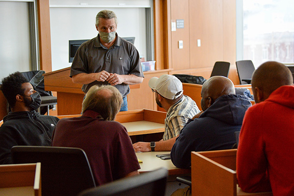 Drexel Workforce Development students in a classroom 