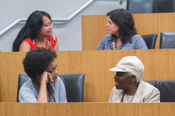Philadelphia area community leaders take part in conference at Drexel Kline School of Law.