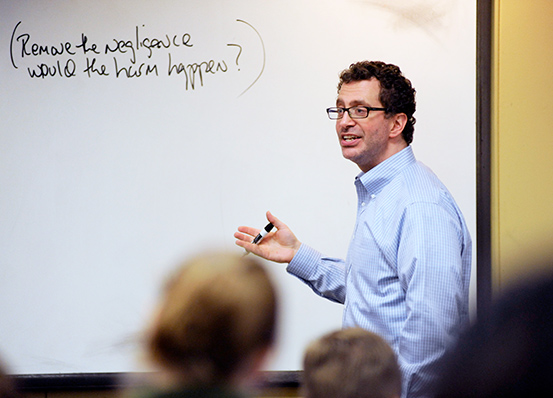 Alex Geisinger lecturing 