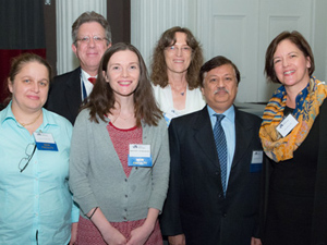 Meeting new Drexel faculty at the annual New Faculty Reception.