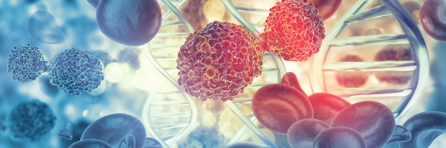 Cancer Cells on DNA