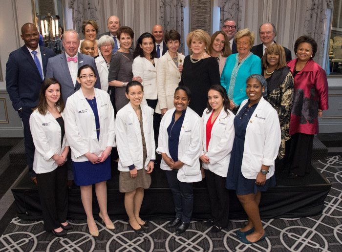 Attendees and honorees at the 2017 Woman One Award Ceremony