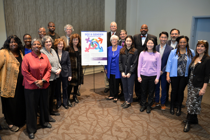 Attendees and presenters at the 2019 Sex and Gender Research Forum