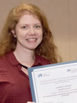 Drexel Reginato Lab - Lorela Ciraku wins award at Discovery Day 2018.