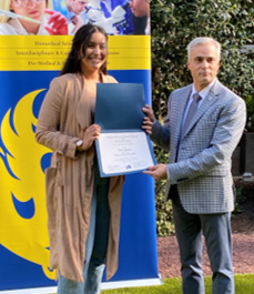Emily was awarded a NIH NCI Pre-Doctoral Minority Supplemental Fellowship (6/22-5/25).