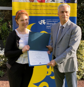 Lorela Ciraku received the 2022-2023 Jane Clifford, PhD, Award.