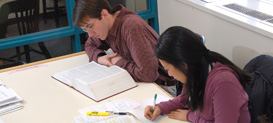 Graduate students in the Evening Post-baccalaureate Pre-medical program at Drexel University College of Medicine.