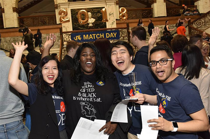 Match Day 2018 celebrations