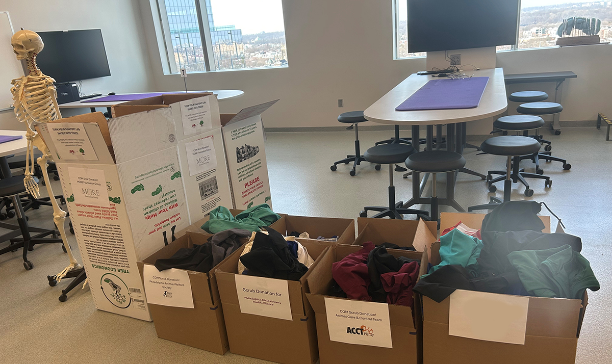 Scrub Donation Drive