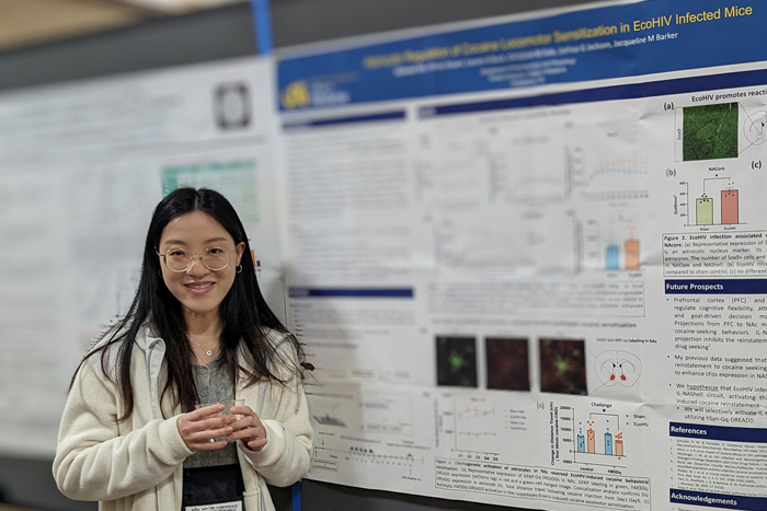 Drexel Pharmacology and Physiology students at the 2024 Winter Conference on Brain Research.