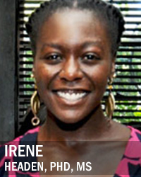 Drexel Postdoctoral Fellow Irene Headen, PhD, MS